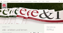 Desktop Screenshot of e-und-l.de